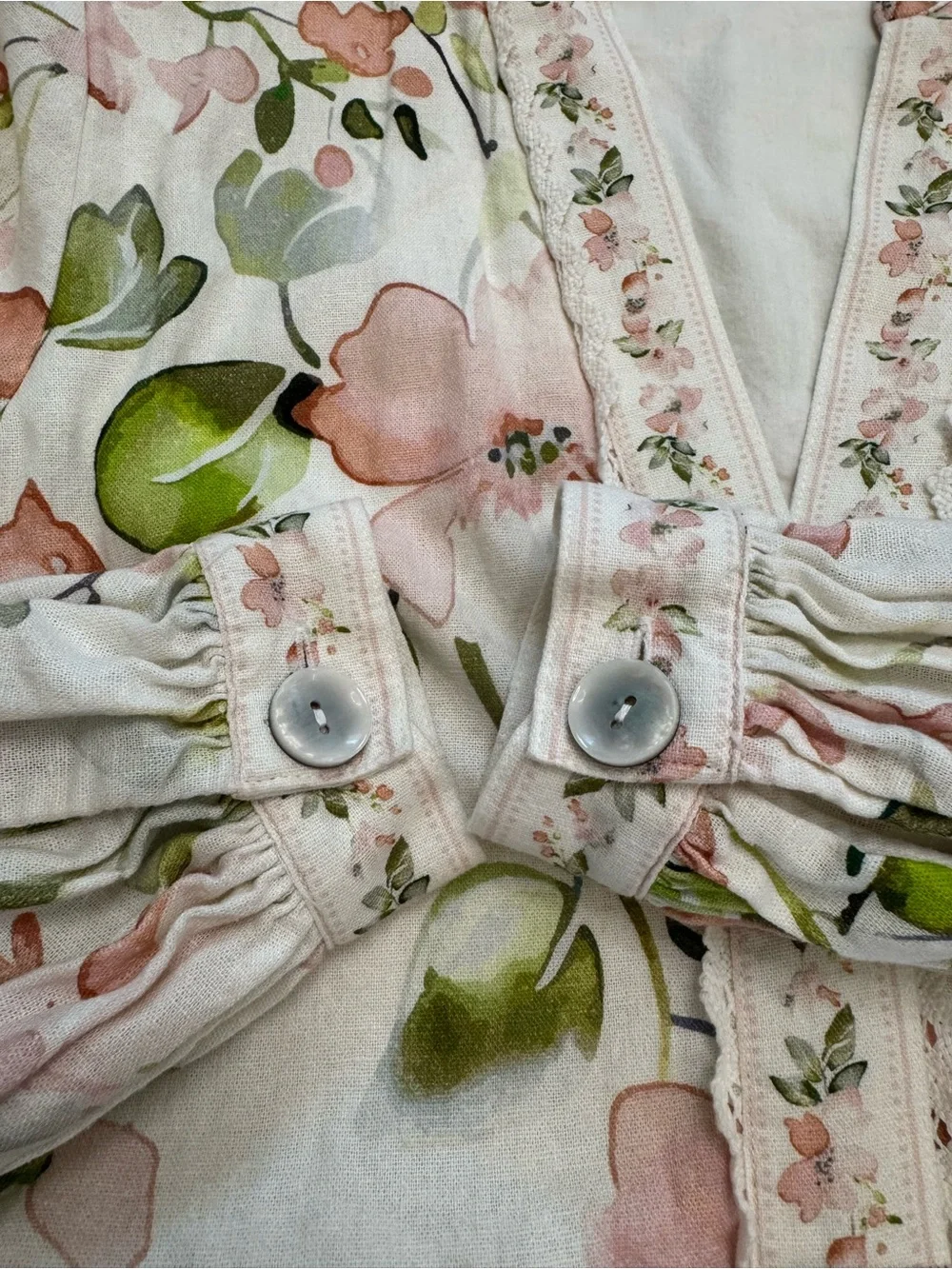 Caroline Constas Long Sleeve Linen Blend Shirtdress S - Picture 10 of 15